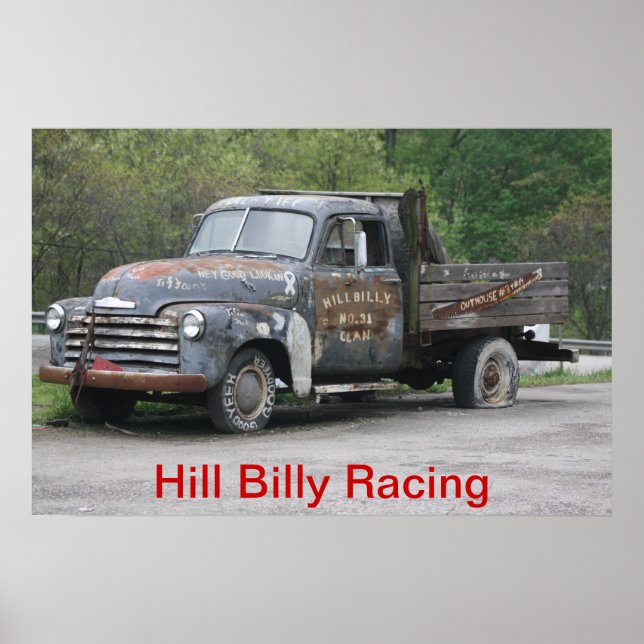 Hill Billy Racing Special Poster (Front)