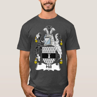 Hill Coat of Arms Family Crest T-Shirt