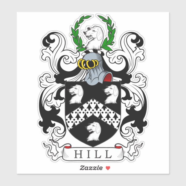 Hill Family Crest (Sheet)
