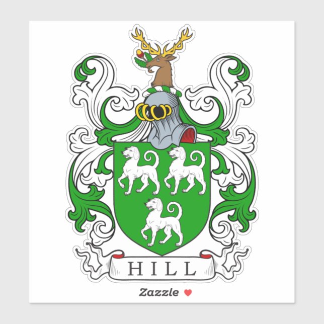 Hill Family Crest (Sheet)