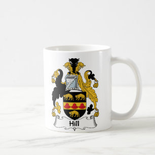 Hill Family Crest Coffee Mug