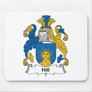 Hill Family Crest Mouse Mat