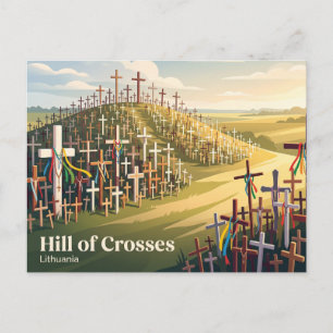 Hill of Crosses, Siauliai, Lithuania Postcard