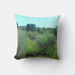 Hill of Green Pillow