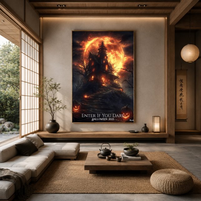 Hill of the Haunted Moon Halloween Poster (Creator Uploaded)