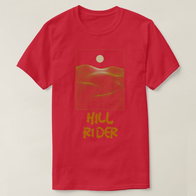 Hill Rider 3D T-Shirt (Design Front)