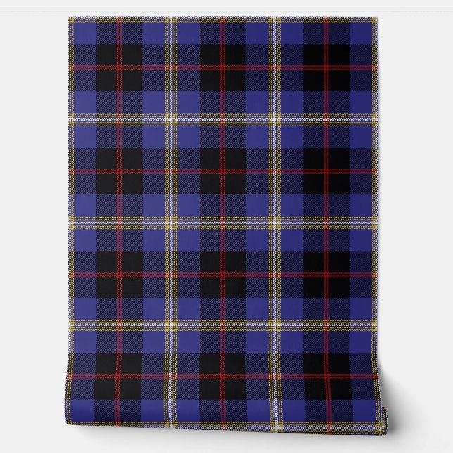 Hill Tartan Plaid Scottish Clan Wallpaper (Unrolling)