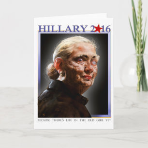 Hillary 2016 greeting card