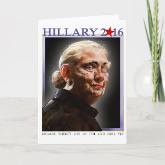 Hillary 2016 greeting card