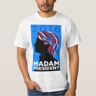 Hillary 2016: Madame President - Men's T-shirt