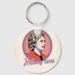 Hillary 2016 -ov key ring