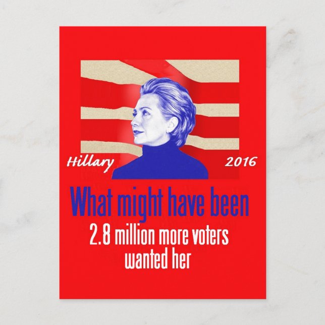 Hillary 2016 Postcard (Front)