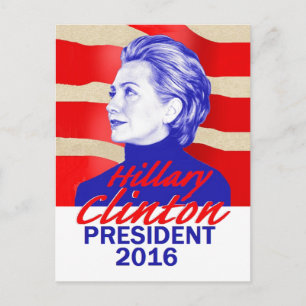 Hillary 2016 Postcard