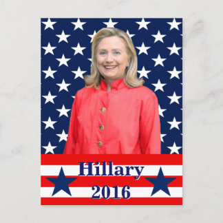 Hillary 2016 postcard