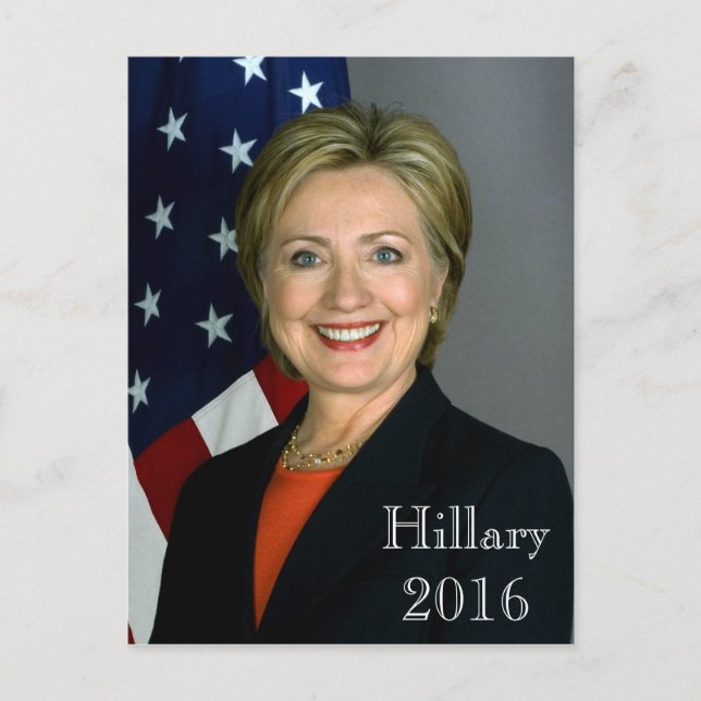 Hillary 2016 postcard (Front)