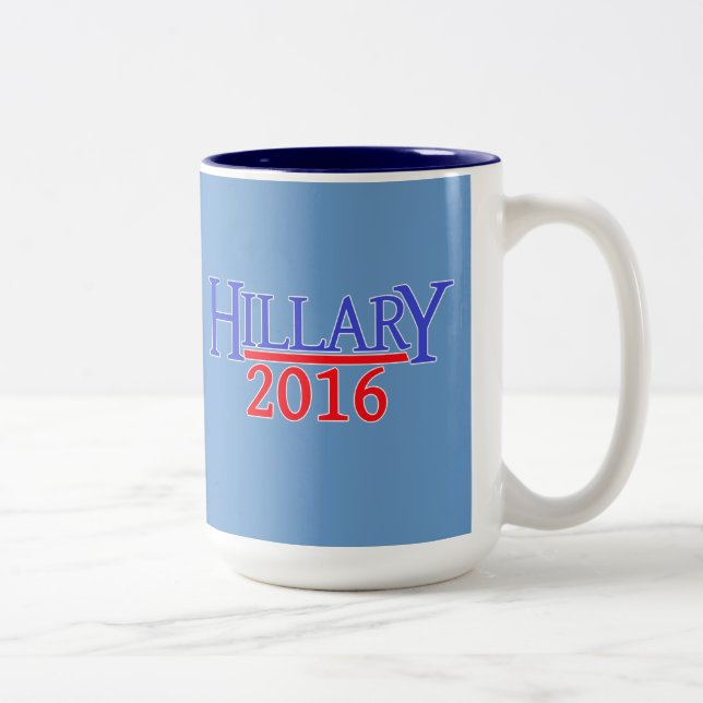 HILLARY 2016 Two-Tone COFFEE MUG (Right)