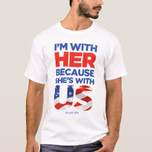 Hillary 2016 White/Light Tee