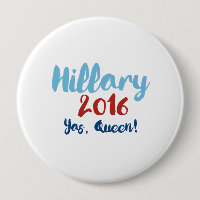 Hillary 2016 - Yas Queen - Calligraphy Poster -- E