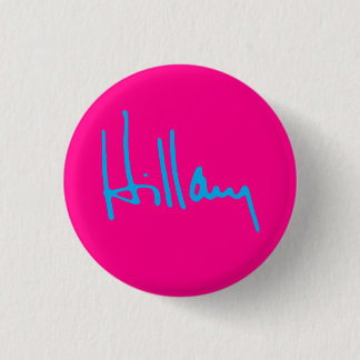 "Hillary” 3 Cm Round Badge
