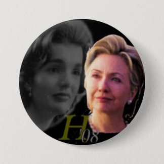 Hillary 3-Inch Button