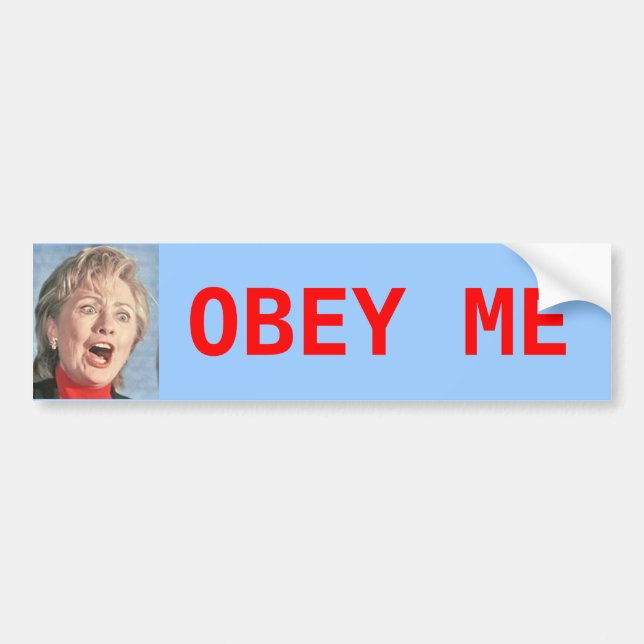 Hillary Bumper Sticker (Front)