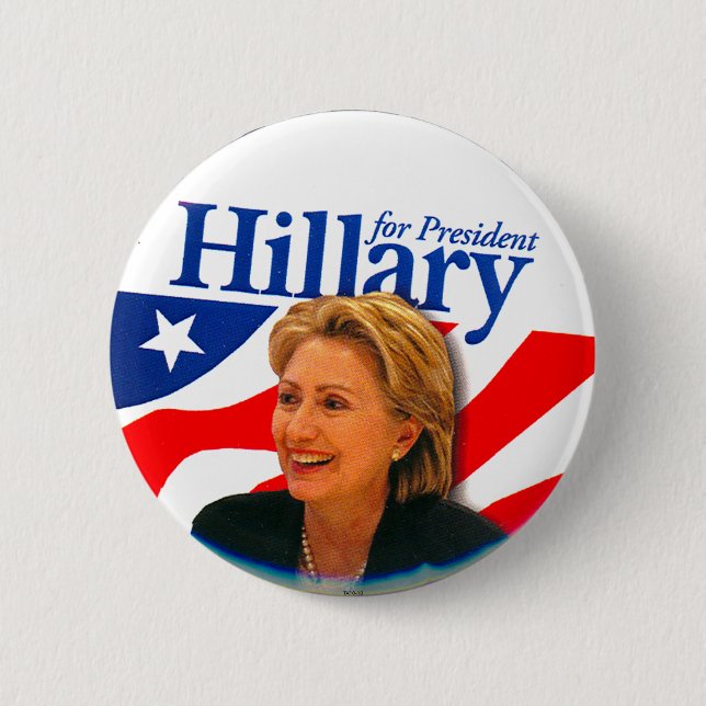 Hillary - Button (Front)