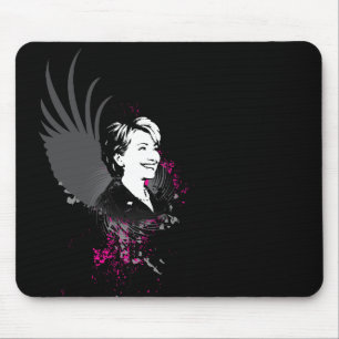hillary clinton 08. hi-fi. v3. mouse mat