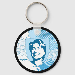 hillary clinton 08. key ring