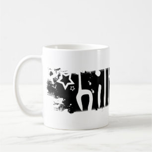 hillary clinton 08. scratched out. coffee mug