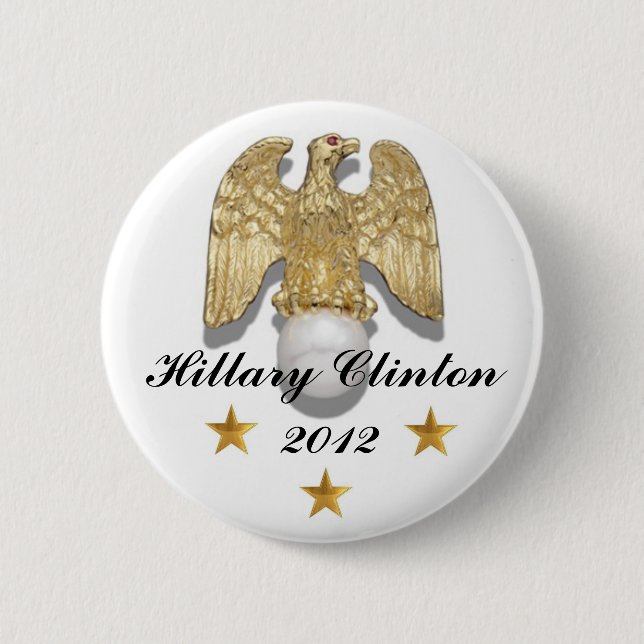 Hillary Clinton 2012 Golden Eagle pin (Front)