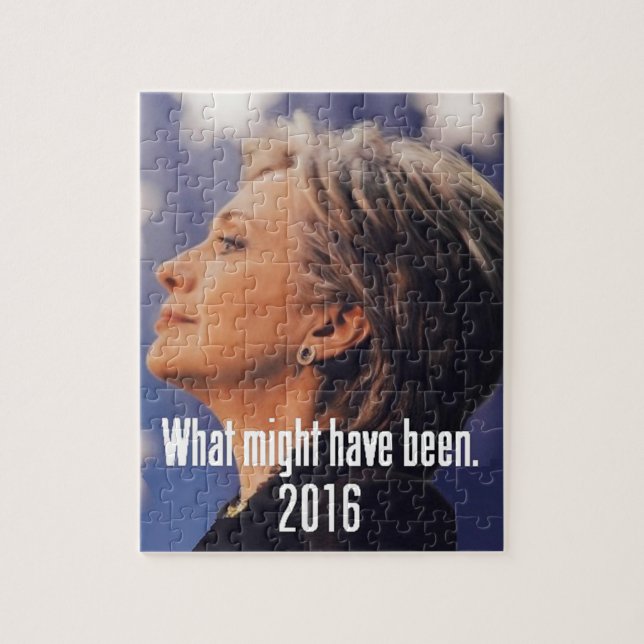 HILLARY CLINTON 2016 JIGSAW PUZZLE (Vertical)