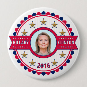 Hillary Clinton 2016  Pageant Campaign Button