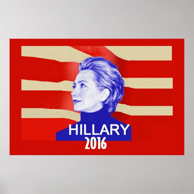 Hillary Clinton 2016 Poster (Front)