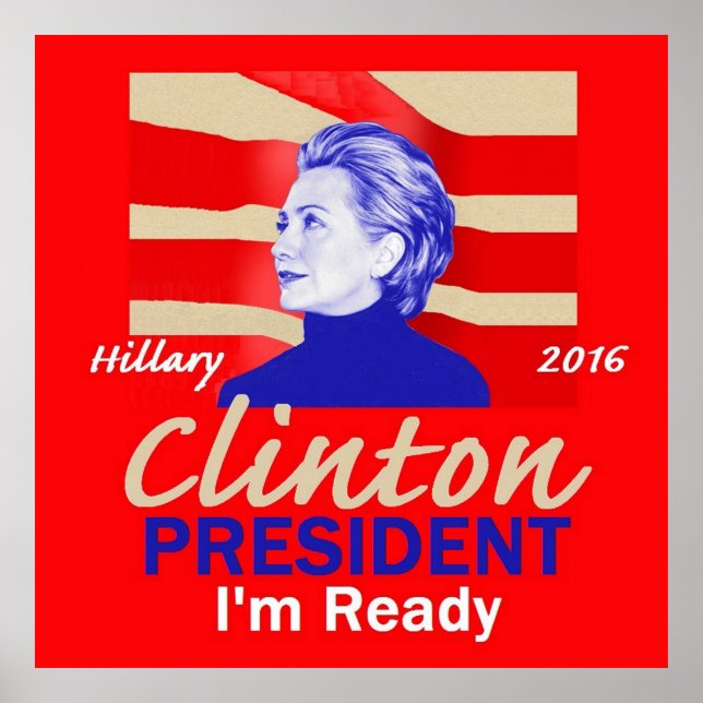 Hillary Clinton 2016 Poster (Front)