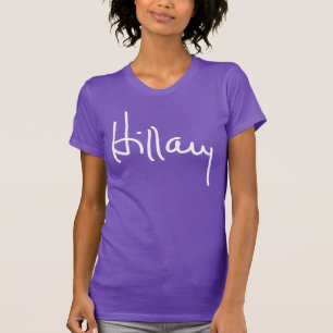 Hillary Clinton Autograph T-Shirt