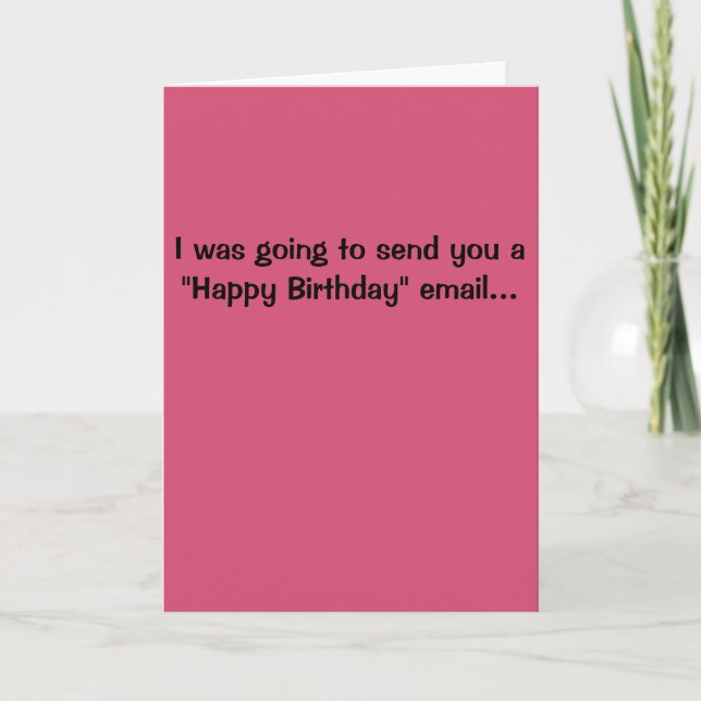 Hillary Clinton Birthday Card (Front)