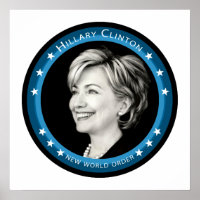 hillary clinton : blue rays :