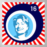 hillary clinton blueBubble redRays