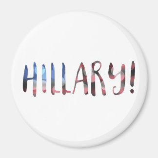 Hillary Clinton bokeh Magnet