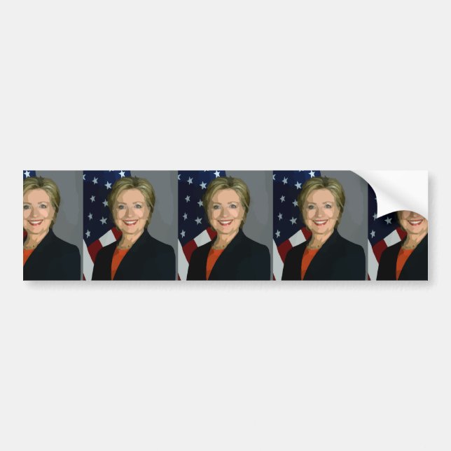 hillary clinton bumper sticker (Front)