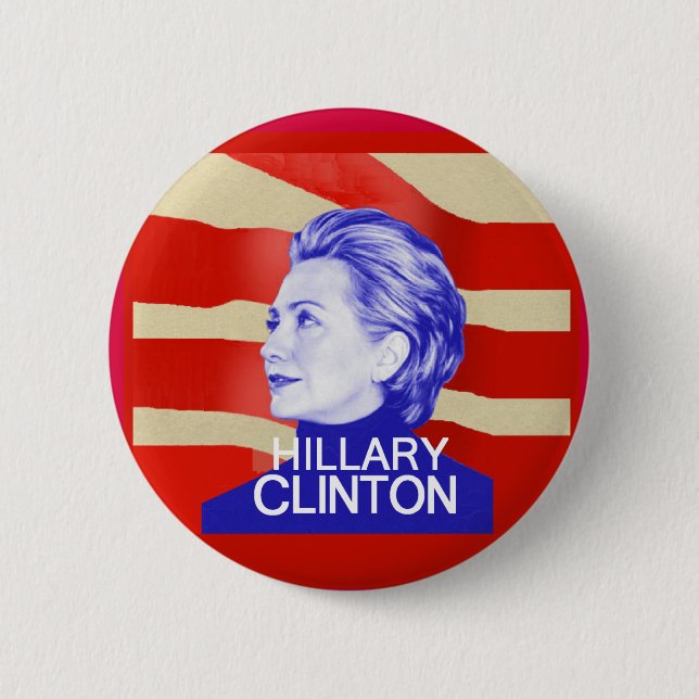 Hillary Clinton Button (Front)
