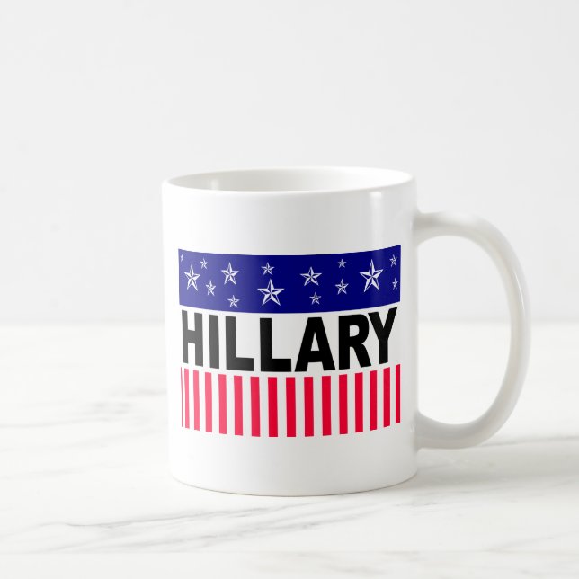 Hillary Clinton Coffee Mug (Right)