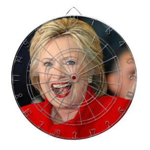 Hillary Clinton Dartboard