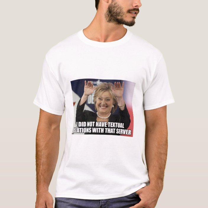 Hillary Clinton - email scandal T-Shirt | Zazzle.co.uk