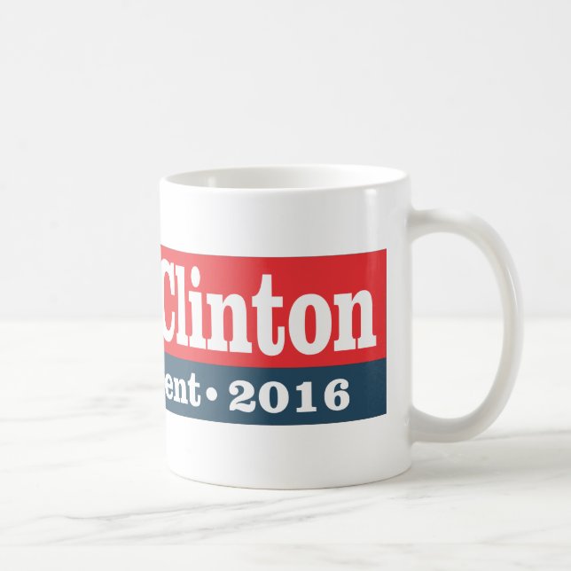 Hillary Clinton for President 2016 Coffee Mug (Right)