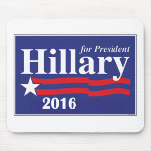 Hillary Clinton for President 2016 Mouse Mat