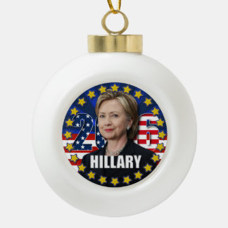 Hillary Clinton for president 2016 Ornament