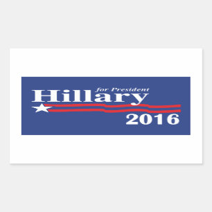 Hillary Clinton For President 2016 Stickers
