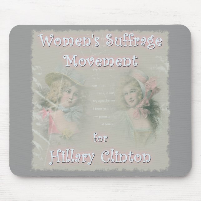Hillary Clinton for President Mouse Mat (Front)