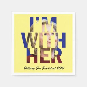 Hillary Clinton For President Napkin